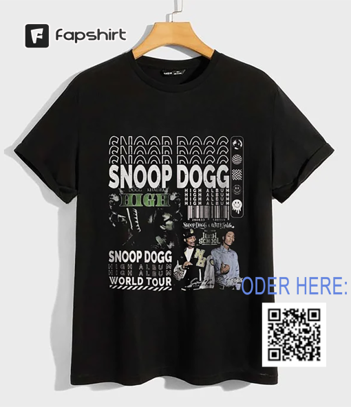 Snoop Dogg World Tour 2023 T-Shirt, Snoop Dogg Shirt,Rap Shirt, Hip Hop Shirt, Rapper, Gift For Him, Gift For Her, Country Music Shirt