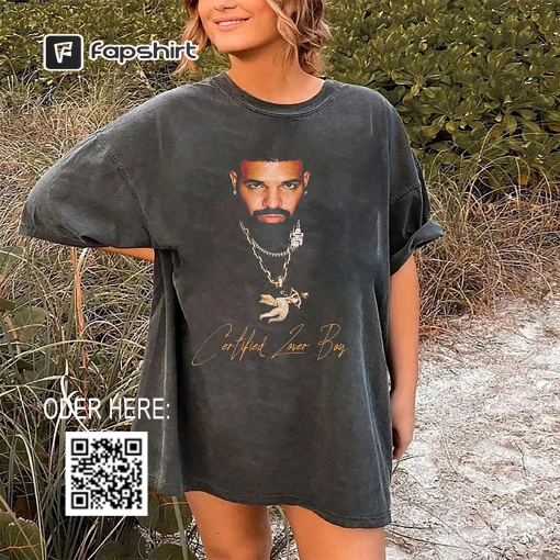 Drake Certified Lover Boy Vintage Shirt, Drake Graphic Tee, Drake Merch, Drake Tour Shirt