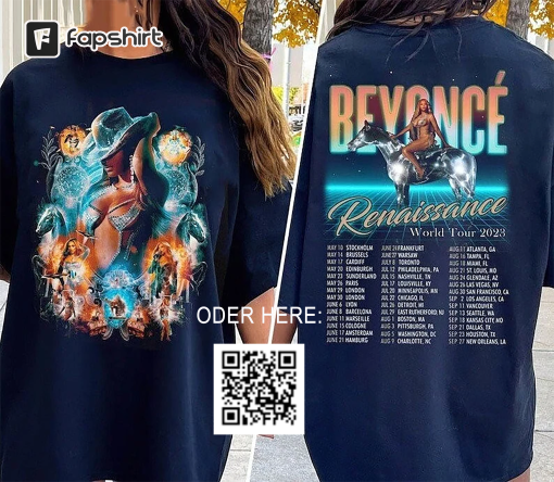 Beyonce Renaissance World Tour Shirt, Beyonce Renaissance 2023 World Tour Shirt, Vintage Renaissance Tour Shirt, 2023 Beyonce Shirt