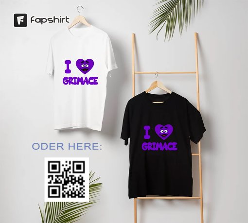 grimace tshirt i love grimace’s mcdonald’s t shirt grimace shirt for men women adults grimace birthday meal grimace plush grimace gift for