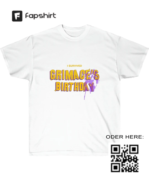 Grimace Birthday T-shirt