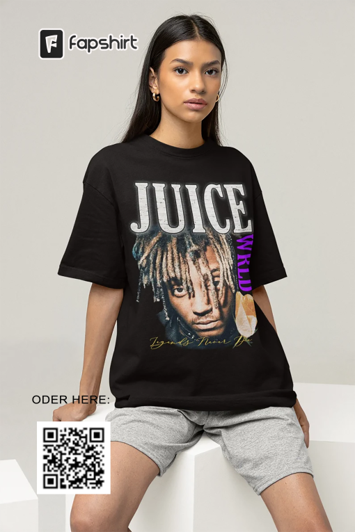 Juice WRLD Fan Shirt | 90s Style Juice WRLD Fan Shirt For Men and Women