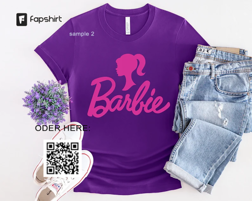 Barbie And Ken Couple T-Shirt, Couple T-Shirts, Barbie T-Shirt, Barbie Couple T-shirt, Barbie and Ken, Custom Couple T-Shirt