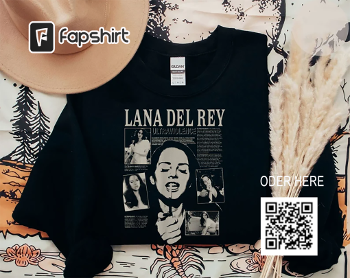 Vintage Lana Del Rey Album Shirt, Lana Del Rey T-Shirt, Singer Music Shirt, Music Shirt, Lana Del Fan Shirt, Gift For Fan.