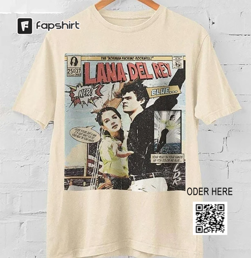 Vintage Lana Del Rey Album Shirt, Lana Del Rey T-Shirt, Singer Music Shirt, Music Shirt, Lana Del Fan Shirt, Gift For Fan.