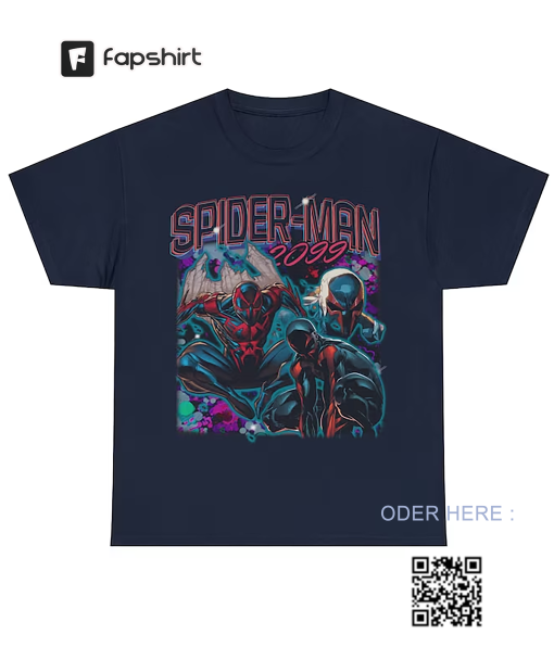 Limited Spider Man 2099 Vintage 90s Shirt , Across The Spider-Verse Shirt , Bootleg Style Shirt , Trendy Shirt.