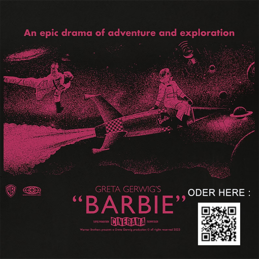 2001 A Barbie Odyssey shirt PRE-ORDER | Vintage style Movie Parody