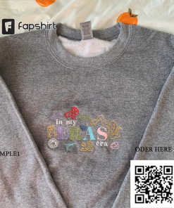 Taylor Swift Embroidered Sweatshirt, The Eras Tour…