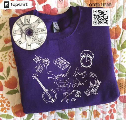 Speak Now Taylor’s Version Shirt, Country Music Short Sleeve Tee Tops