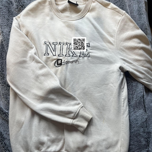 Vintage embroidery crewneck sweatshirt