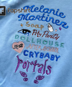 Embroidered Melanie Tour Shirt, Portals Tour 2023…