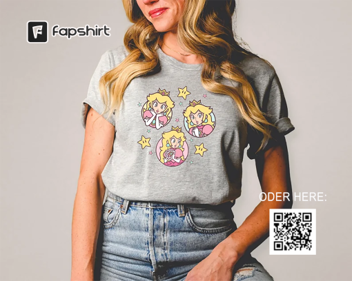 Princess Peach Mario Shirt, It’s Peach Time Shirt, Super Mario Shirt, Princess Peach And Friends Shirt, Birthday Girl Shirt