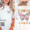 Butterfly Tshirt, Custom Tshirt, Butterfly Equals Tour shirts, The Mathematics World Tour Shirt, 2023 Concert Shirt, Country Music Fan Shirt