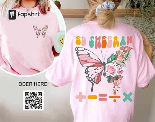 Butterfly Tshirt, The Mathematics World Tour Shirt, Custom Tshirt, Country Music Fan Shirt, 2023 Concert Shirt, Butterfly Equals Tour shirts