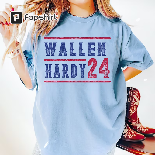 Country Wallen Hardy ’24 Shirt, Western Shirt, Country Concert Shirt, Hardy Western Music Shirt, Cowboy Wallen Shirt