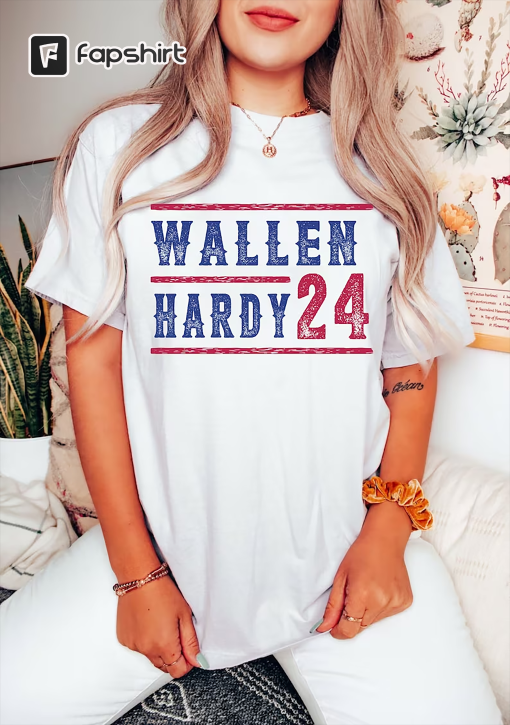 Country Wallen Hardy ’24 Shirt, Western Shirt, Country Concert Shirt, Hardy Western Music Shirt, Cowboy Wallen Shirt