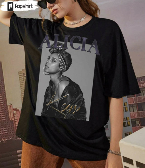 Alicia Keys Cool Design Shirt, Aliciakeys World Tour 2023 Sweater Unisex Hoodie