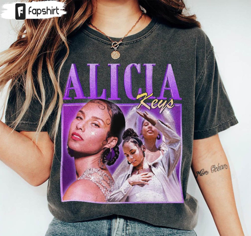 Alicia Keys Music Retro Summer Tour 2023 Shirt