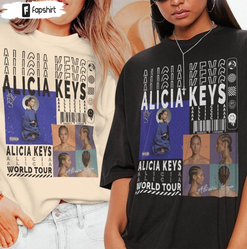 Alicia Keys Music Summer Music Tour Shirt