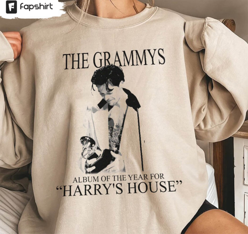 The Grammys Harry 2023 Vintage Shirt, Trendy Crewneck Unisex Hoodie