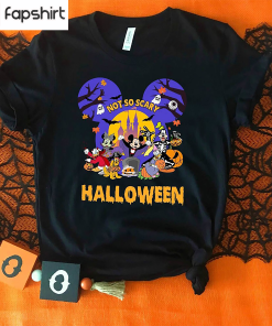 Disney Matching Not So Scary Halloween Shirt