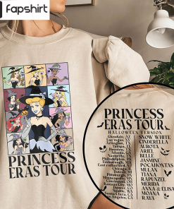 Comfort Princess Eras Tour Shirt, Halloween Midnights…