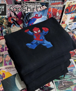 Embroidered sweatshirt Spider-Man 2099 Minifigure, spider man…