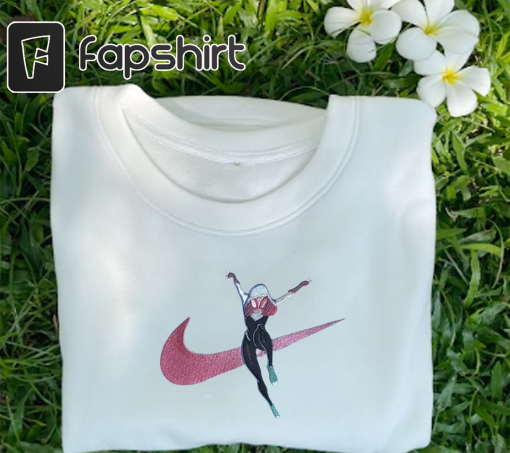 Spider-Gwen Embroidered Shirt