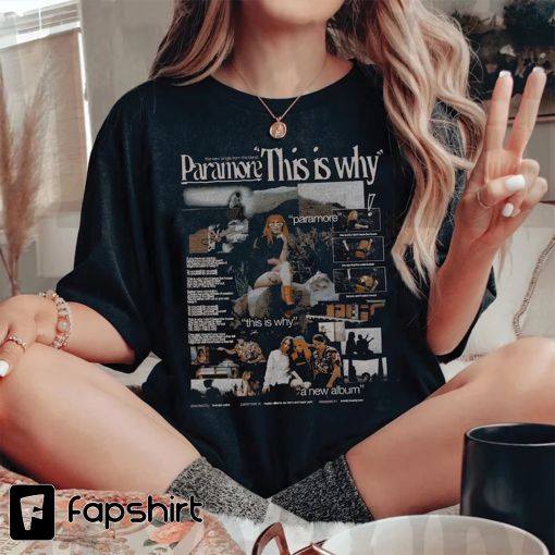 Vintage This is Why Shirt, Paramore This is Why Shirt, Paramore Tour 2023 Shirt, Rock Band Shirt, Hayley Williams Shirt