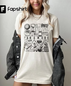 Paramore Tattoo Shirt, Vintage Paramore Tattoo Shirt,…