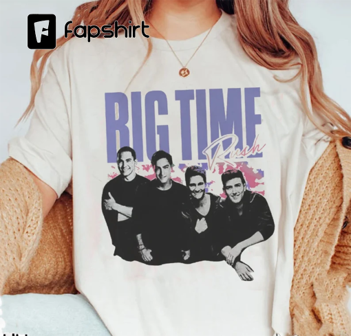 90s Vintage Big Time Rush Band Shirt, Big Time Rush Tee, Big Time Rush Vintage Sweatshirt Music, Pop Music Fan Merch, Pop Music Shirt