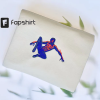 Embroidered Spiderman Embroidered Sweater | Cute Embroidered Sweatshirt