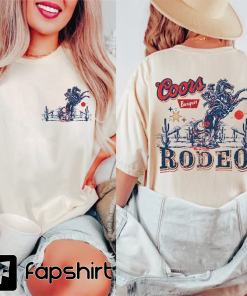 Coors Cowboy T-Shirt, Retro Comfort Colors Cowboy…