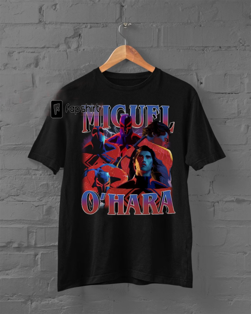 Miguel O’Hara Spiderman Across The Spider-Verse TShirt – Miguel O’Hara Vintage Shirt – Miguel O’Hara Tees Spiderman Gifts For Men and Women