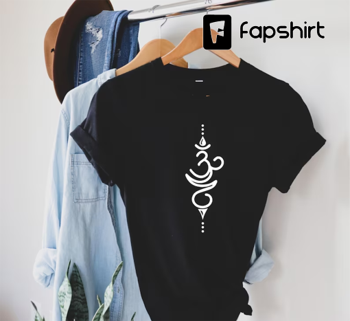 Breathe symbol T shirt yoga t-shirt Unisex motivational Inspirational shirt, meditation