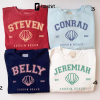 The Summer I Turned Pretty 2023 Comfort Color Shirt, Cousins Beach Group Crewneck Shirt, Team Conrad, Team Jeremiah, Cousin Beach Sweatshirt