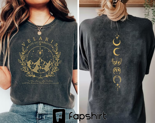 Velaris Comfort Colors Shirt, Velaris City Of Starlight Shirt, The Night Court Shirt,SJM Merch Shirt, City of Starlight Sweater,ACOTAR Shirt