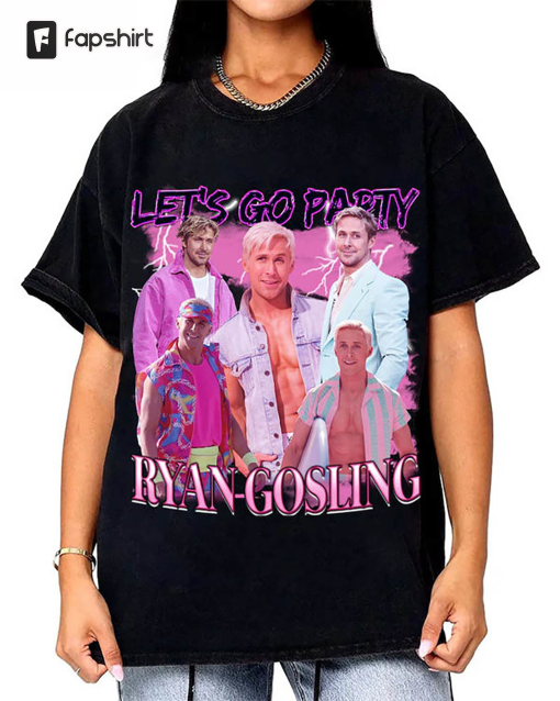 Literally Me Ryan Gosling Shirt, Retro Ryan Gosling Barbie Crewneck Unisex T-shirt