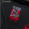 Embroidery Berserk T-shirt Sweatshirt Hoodie The Black Swordsman Guts Anime Embroidered Shirt