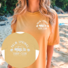 Happiness Comes In Waves Comfort Color Tees, Trendy Shirts for Women, Vsco Shirt, Aesthetic Shirt, Summer Vibes Shirt,Tumblr Shirt