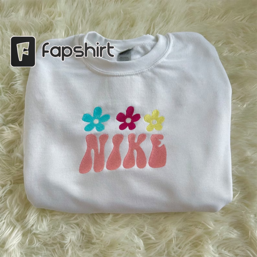 Custom Flower vintage style crewneck sweatshirt