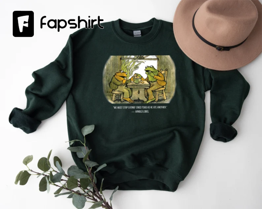 The Lovers Frog And Toad Shirt, Vintage Classic Book Cover Shirt, Frog And Toad Sweatshirt, Retro Frog Shirt, Vintage Classic Book Shirt