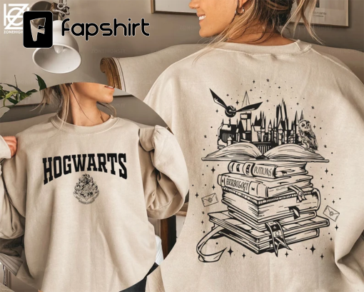 Wizard Castle Book Sweatshirt, Hogwarts Sweatshirt, Bookish Reader Shirt, Wizard Sweatshirt, Book Reading Magic Shirt, Bookish Sweatshirt