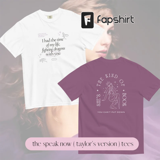 Fighting Dragons With You Tee | Long Live Taylor Swift Tshirt | Eras | Speak Now (taylor’s version)