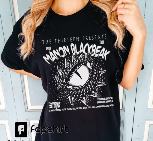 Comfort colors t-shirt, Manon Blackbeak, Throne of Glass Shirt, Sarah J Maas Merch, Rowan Whitethorn, Crescent City, The Thirteen shirt