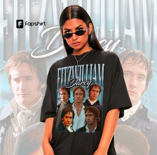 Retro Fitzwilliam Darcy Shirt -Fitzwilliam Darcy Tshirt,Fitzwilliam Darcy T shirt,Fitzwilliam Darcy T-shirt,Pride and Prejudice Shirt