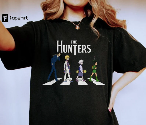 The abbey road parody shirt, Anime manga shirt