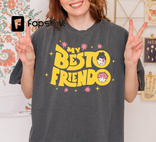 Besto Friendo Shirt, Anime Shirt, Anime Lover Tee