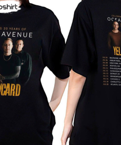 Yellowcard 2023 Tour Rock Music Shirt