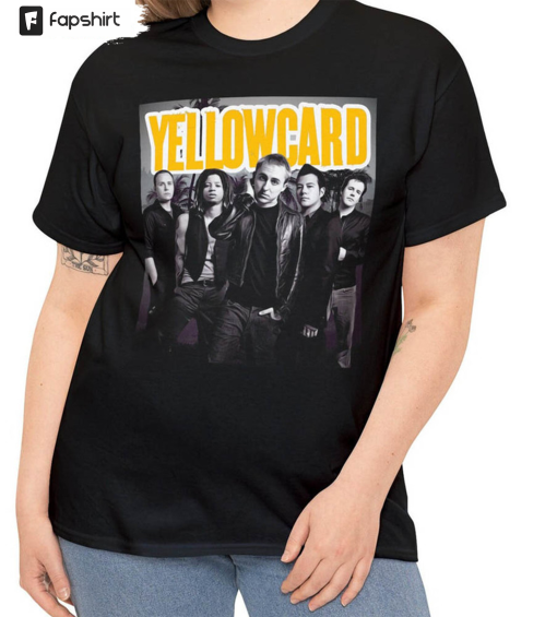 Yellowcard The Original Line Vintage Sweatshirt Short Sleeve